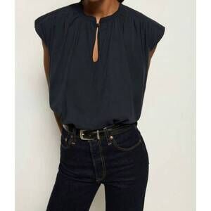 NWT Nation LTD Blue Tank with Keyhole